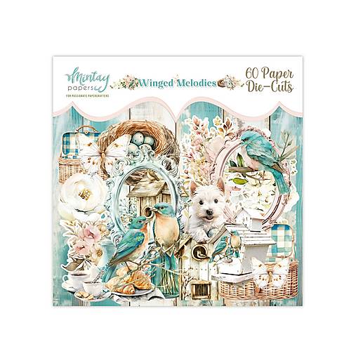 Papier - Mintay papierové výrezy Winged Melodies - 17267131_
