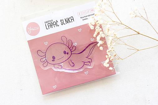 Dekorácie - Lapač slnka - vytvorte si doma dúhu - axolotl - 17268268_