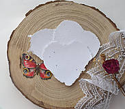 Papiernictvo - Srdiečka z ručného papiera- Disko - 17269084_