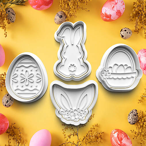 Príbory, varešky, pomôcky - Vykrajovátko s pečiatkou Veľká noc 806 - 17269344_