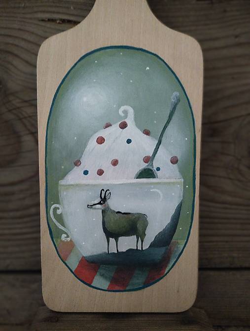 Obrazy - Tatranská šľahačka. - 17271338_