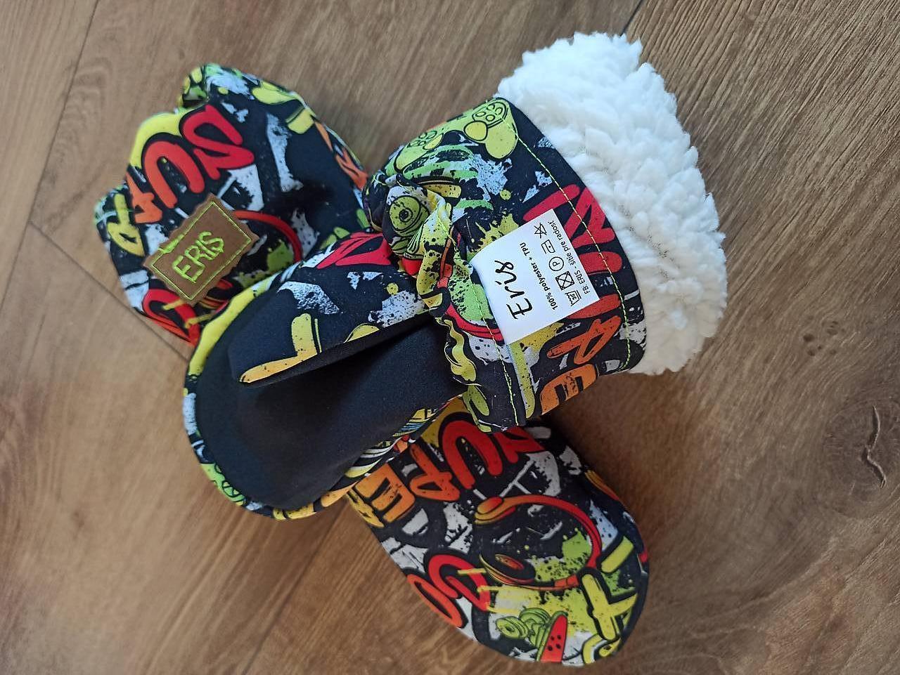 SOFTSHELLOVE rukavice GRAFITY