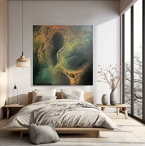 Obrazy - Esencia lesa II_ 80x80 - 17269771_