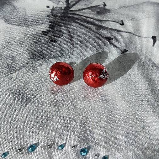 Náušnice - Minimalistické v kovovom vzhľade - 17271731_