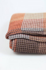 Úžitkový textil - Veľký exkluzívny hrejivý ľanový vafľový pléd 160x200cm - 17273471_