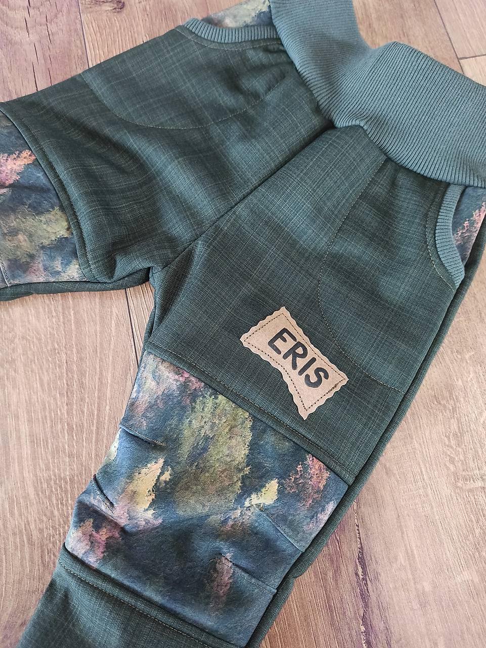 Softshellove nohavice - KHAKI LES