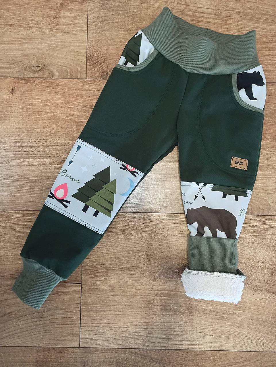 Softshellove nohavice - ZELENÝ LES