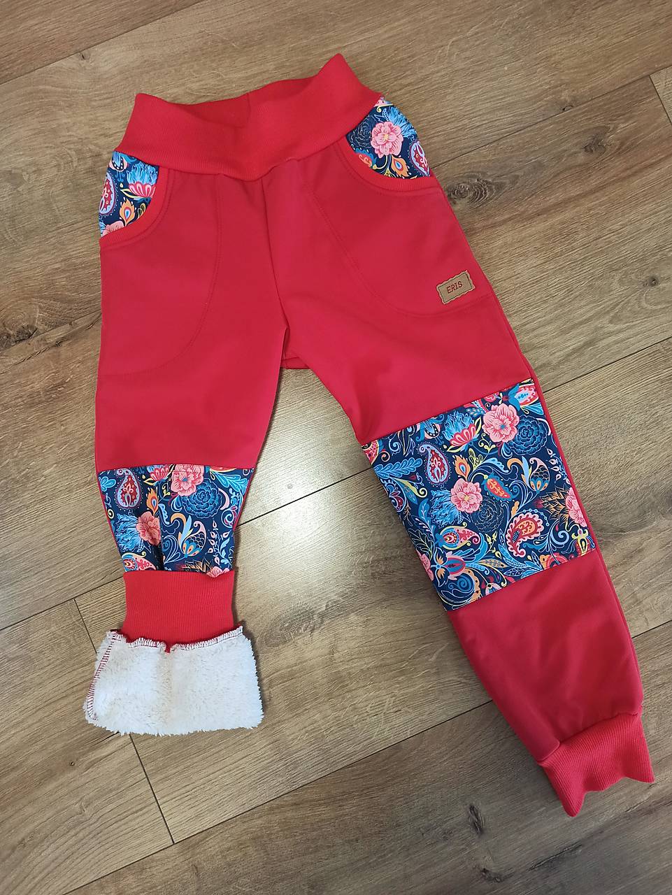 Softshellove nohavice - ČERVENÉ