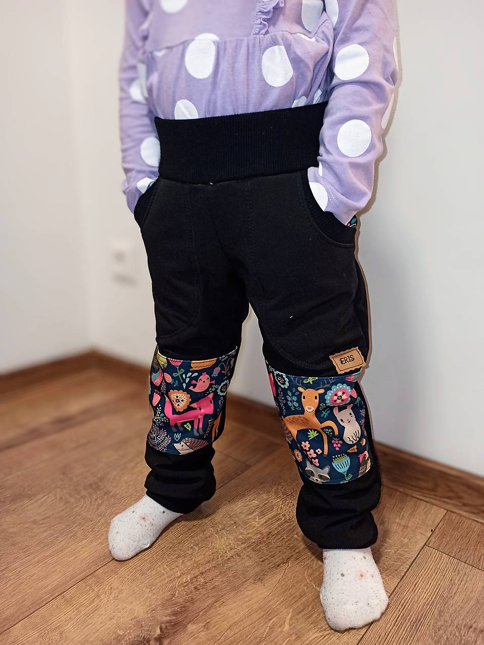 Softshellove nohavice - ČIERNE