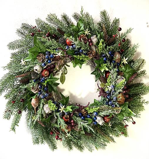 Veniec Zimné kvietky