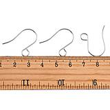 Komponenty - Náušnicový háčik 22mm /M2340/ - nerez.oceľ 316 - 17277116_