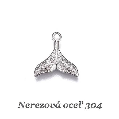Komponenty - Plutva /M8265/ - nerezová oceľ 304 - 17277850_
