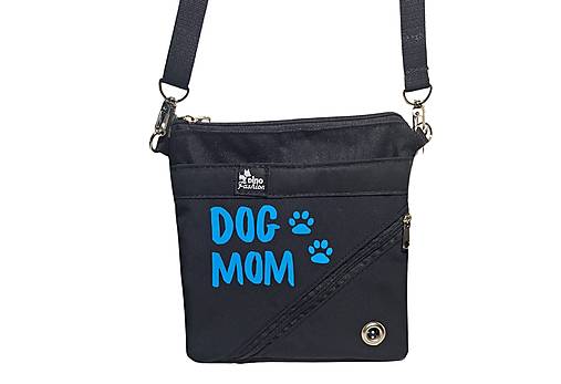 Pre zvieratá - Venčící kabelka Dog Mom (Modrá) - 17277142_