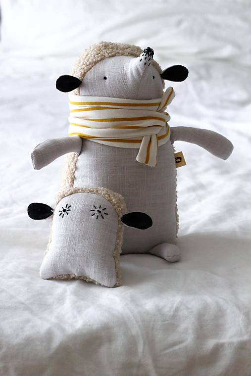 Budem Ťa sprevádzať detstvom - bruškáči (Ježko a hrkálka)