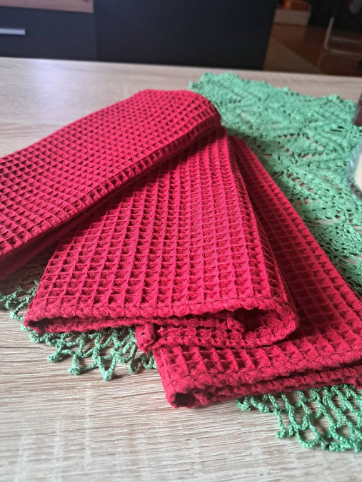 Úžitkový textil - Uteráčik TVÁRIČKA - 17278944_