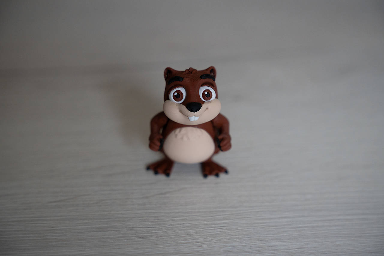 Veselé figúrky bobrov na hranie aj zbieranie