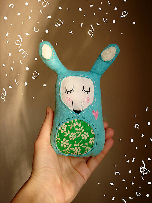 Hračky - H r k á l k a: Zajko Rastlinkáč - 17282551_