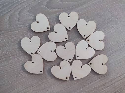 Polotovary - Srdce na kalendár RODINA-prirodný - 17283761_