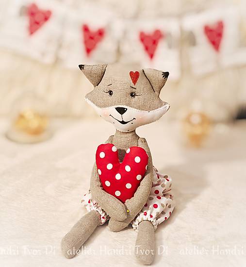 Hračky - Vĺčko Valentín - 17282765_