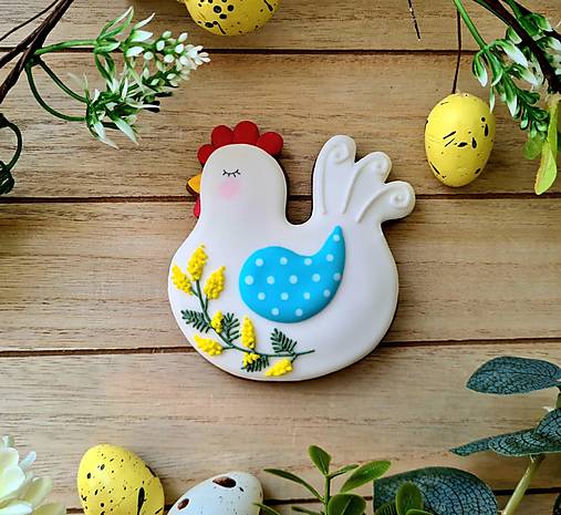 Dekorácie - Sliepočka - 17286305_