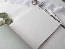 Papiernictvo - Zápisník z ručného papiera A4- Žltý - 17285711_