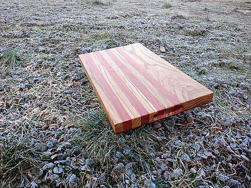 Príbory, varešky, pomôcky - Masívna doska na krájanie "denko" - 17286771_