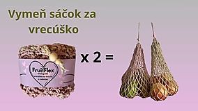 Taštičky - FruitFlex - 2ks - flexibilné vrecúška na ovocie a zeleninu - 17287124_