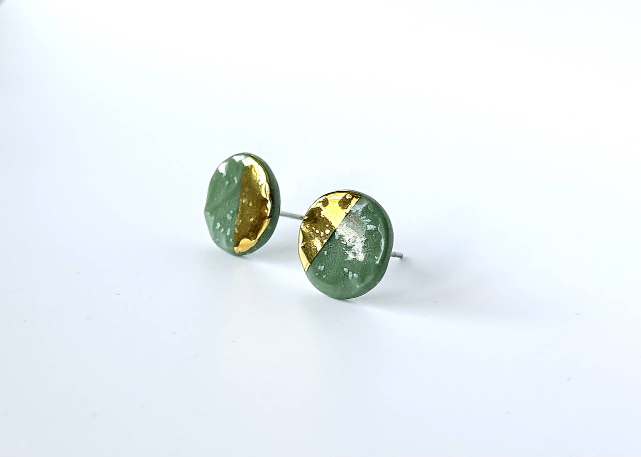 Porcelánové náušnice 