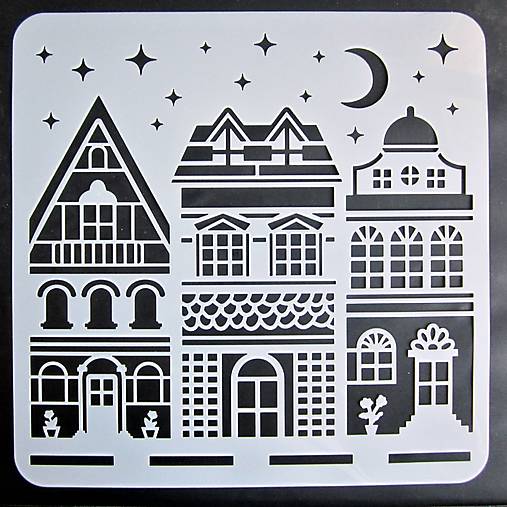 Nástroje - Šablóna 30x30 cm - 17293154_