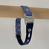 Pre zvieratá - Vodeodolný set obojok a vodítko FOoFO s námorníckym motívom z BioThane® - 17296158_