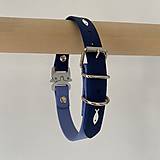 Pre zvieratá - Vodeodolný set obojok a vodítko FOoFO s námorníckym motívom z BioThane® - 17296160_