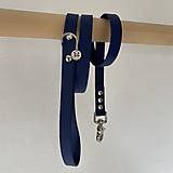 Pre zvieratá - Vodeodolný set obojok a vodítko FOoFO s námorníckym motívom z BioThane® - 17296161_