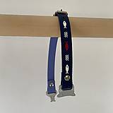 Pre zvieratá - Vodeodolný set obojok a vodítko FOoFO s námorníckym motívom z BioThane® - 17296164_