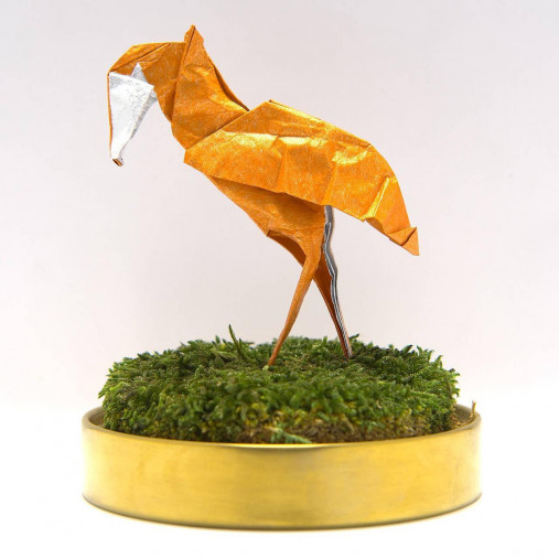 Dekorácie - Origami Člnozobec - 17297041_