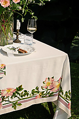 Úžitkový textil - Obrus ROSA - Personalizovaný (S vaším vlastným textom) - 17296718_