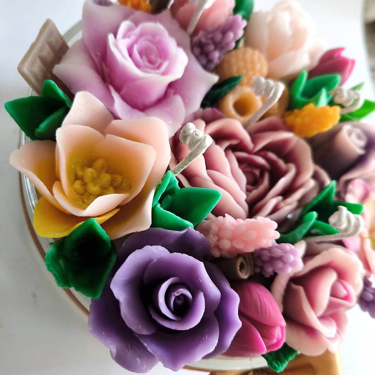 Veľká sójová sviečka 