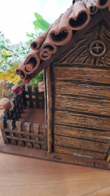 Dekorácie - Domček na čajík ~ CHALÚPKA - 17297822_