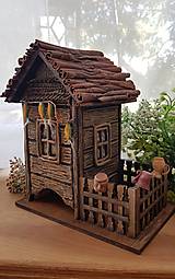 Dekorácie - Domček na čajík ~ CHALÚPKA - 17297844_