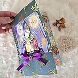 Papiernictvo - Kúzelná ovečka - handmade skicárik - akvarelové papiere - 17302634_
