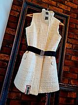 Vesty - Upcyklovaná vestička BE ORIGINAL - 17301366_