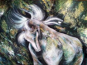 Obrazy - Smaragd - 17303586_