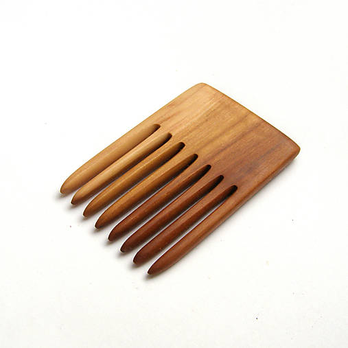 Ozdoby do vlasov - Drevený hrebeň - jabloňový - 17301178_