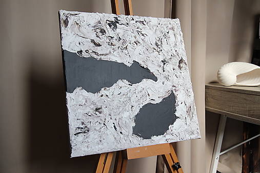 Obrazy - Štruktúrovaný obraz 40x40cm - Rocas - 17303349_
