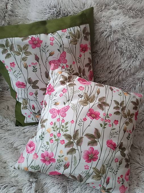 Úžitkový textil - Lúčne kvety - 17306576_