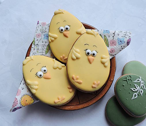 Dekorácie - Vajíčko - kura - 17304713_