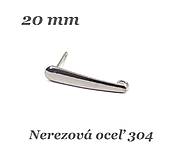Komponenty - Puzeta s očkom 20mm /M2176/ - nerez.oceľ 304 - 17304737_