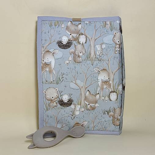 Detské doplnky - Mláďatá v lese - plienkovník 2 dielny - 17307994_