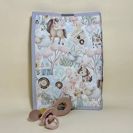 Detské doplnky - Farma - plienkovník 2 dielny - 17308037_