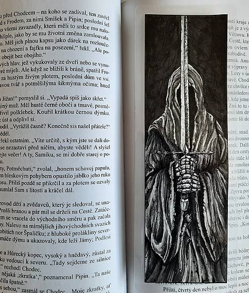 Papiernictvo - Zalozka do knihy Nazgul - 17305511_