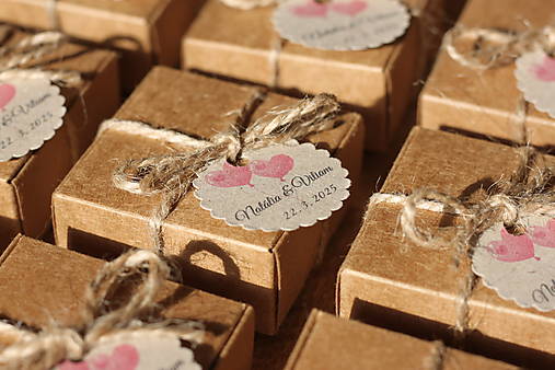 Darčeky pre svadobčanov - Bylinkové svadobné sviečky pre hostí Prírodná vidiecka svadba v stodole NATUR - 17306310_